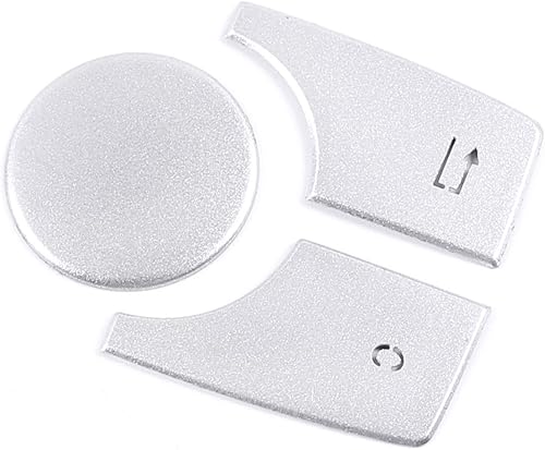 Miniatura 2 de YIWANG Aleación de la consola del coche multimedia botón botón interruptor stick 3 unids para Mercedes Benz CLA A B CLA Clase W176 W246 W247