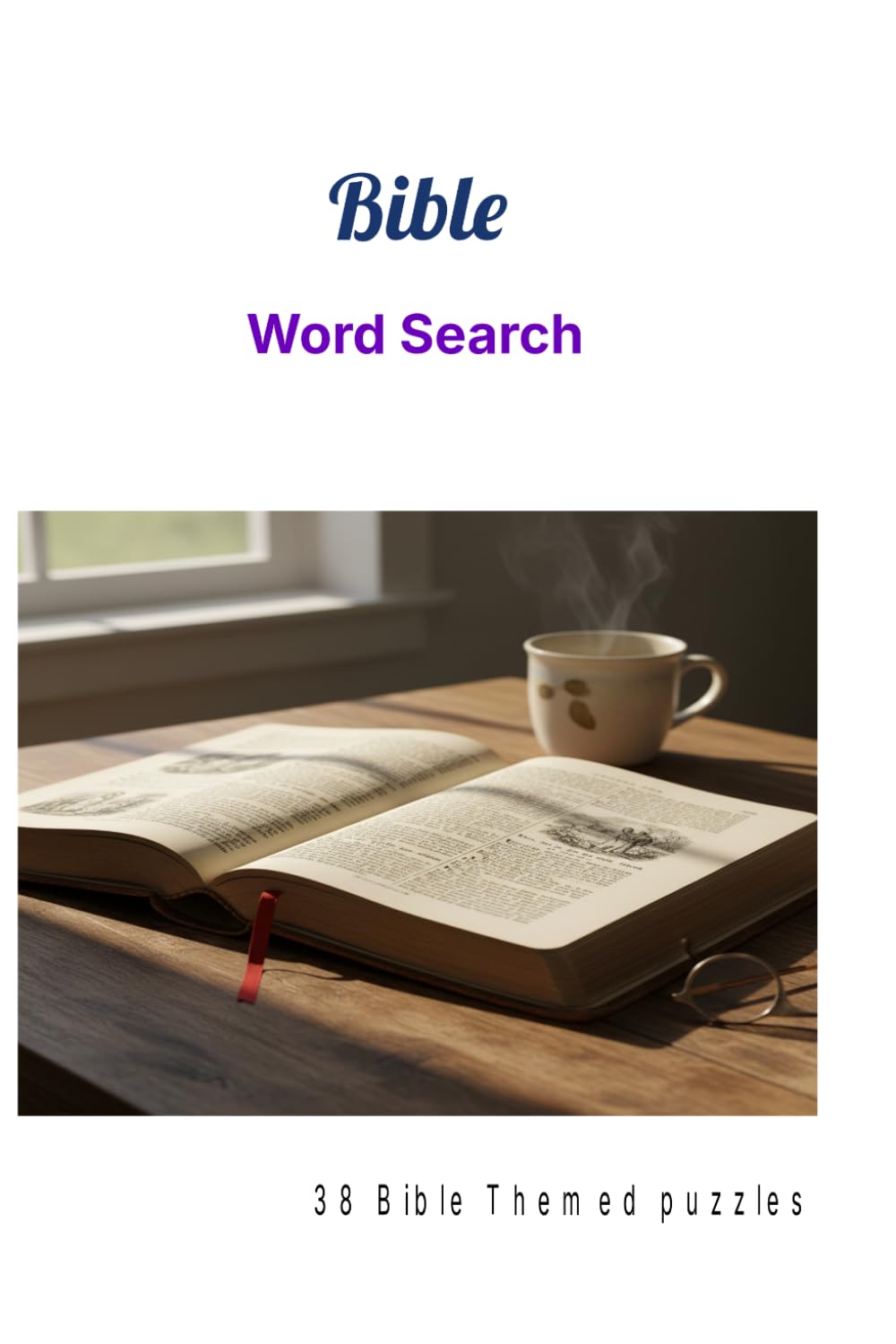 Bible Word Search: 38 Bible themed puzzles