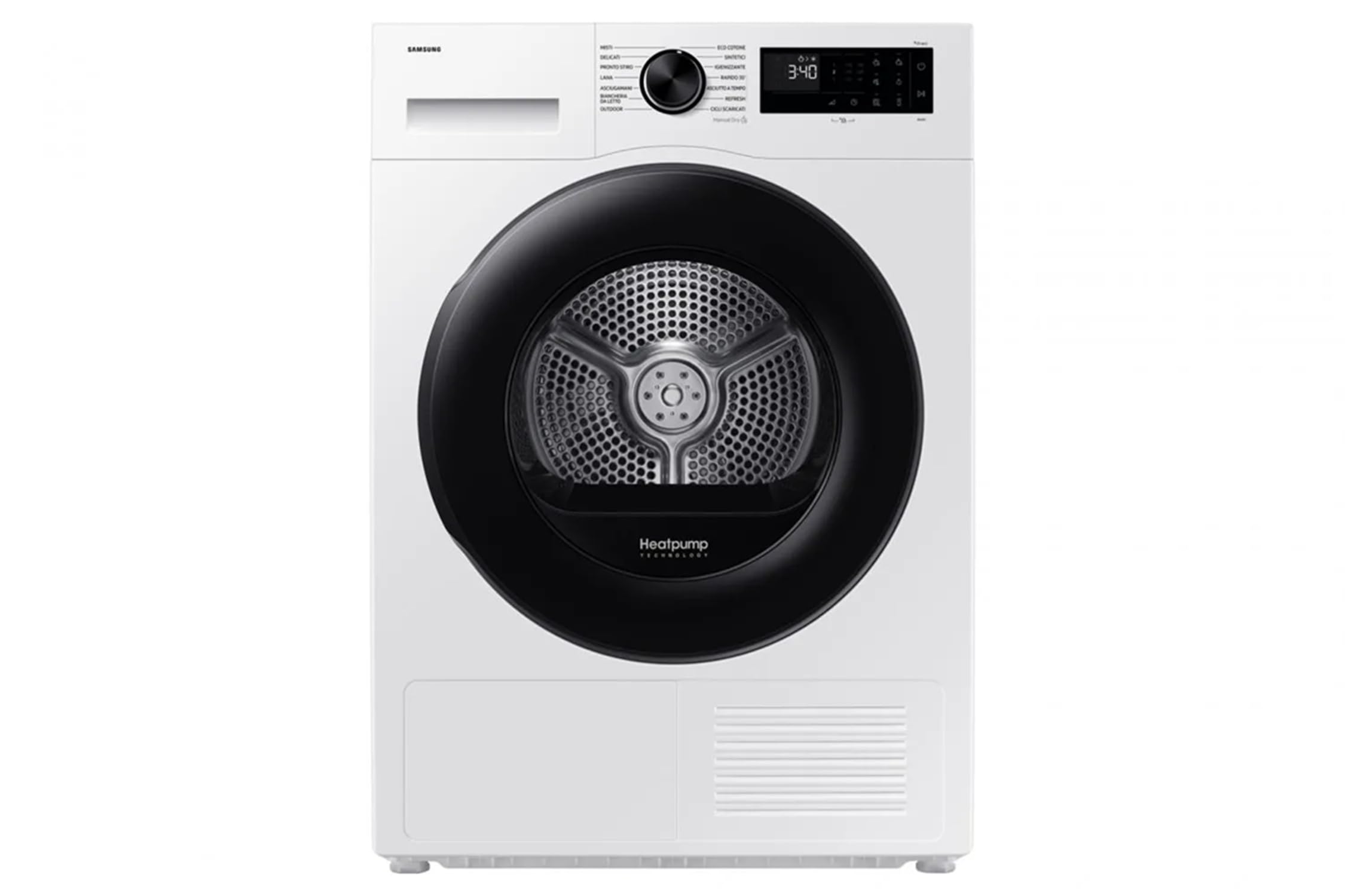 DV80DG52B0AEET - Asciugatrice 8 Kg con Pompa di Calore Inverter Wifi Classe Energetica C