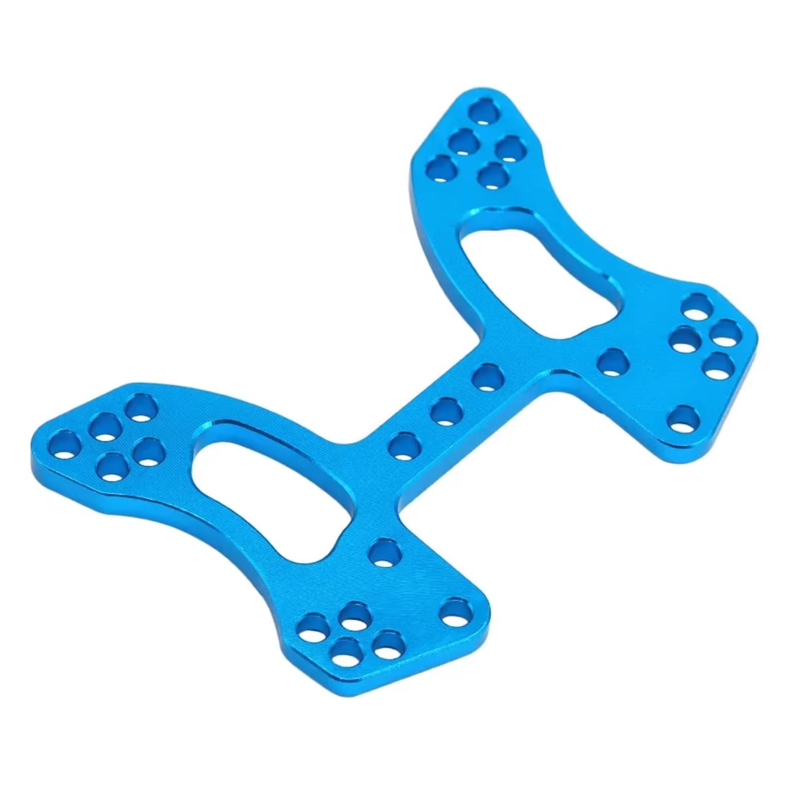 Ricambi Modellini RC Per HSP Per Unlimited 106022 06013 94107 1/10 1 Pz Piastra Ammortizzatore Anteriore RC Fuoristrada Auto Parti Riparazione Aggiornamento(Blue)