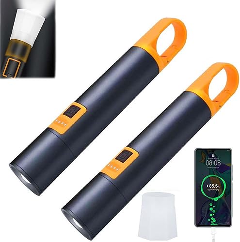 Linterna S18, linterna multifuncional de aleación de aluminio para acampar al aire libre, carga USB, luz fuerte P50, banco de energía de emergencia,