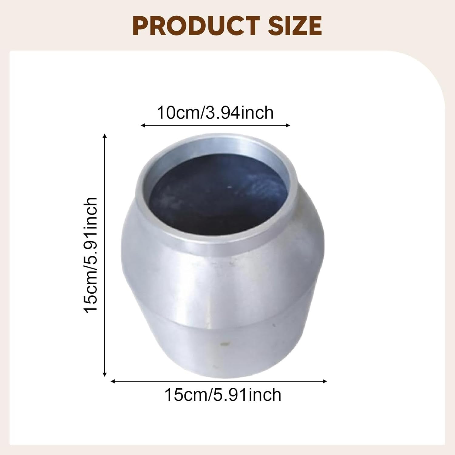 Dog Scent, Aluminum Scent Training Container for, Pot Dia 15cm