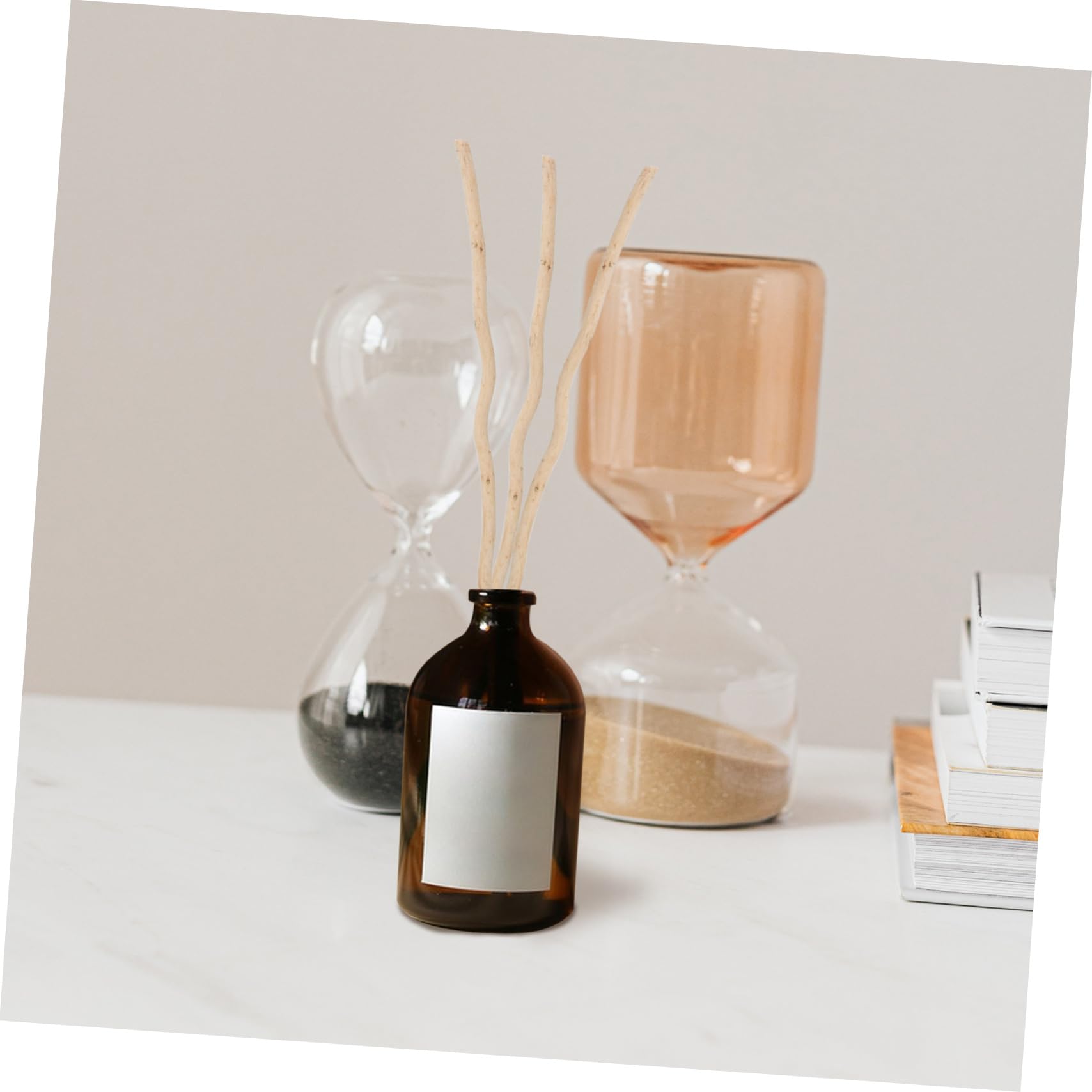 Healeved 200piezas Varillas De Aromaterapia De Natural para Difusores De Esencial Relajantes para Decoración Interior y