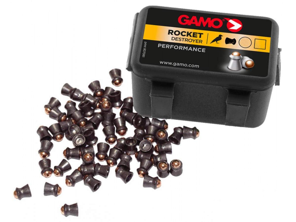 Pack 3 latas de 100 perdigones Gamo Rocket 5,5mm