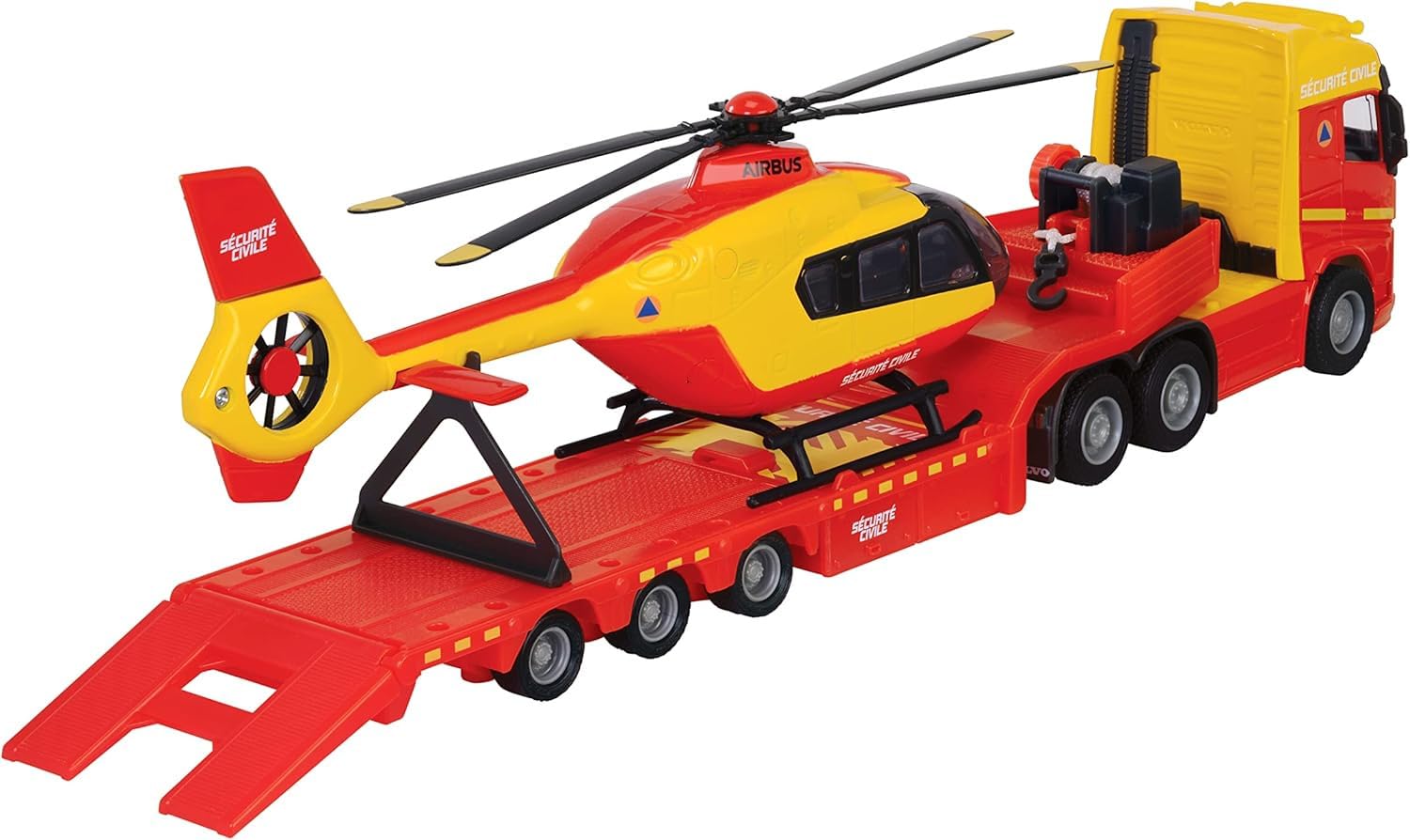 MAJORETTE - GRAND Series - Volvo Camion Pompiers - 19cm Echelle 1/43ème