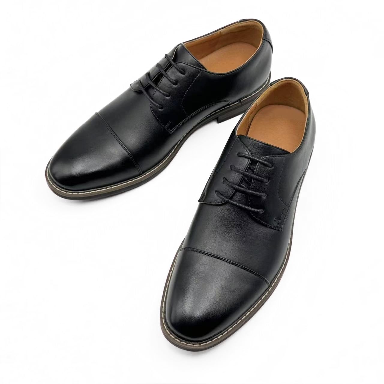 Finishing & Sewing Męskie sznurowane buty Oxford