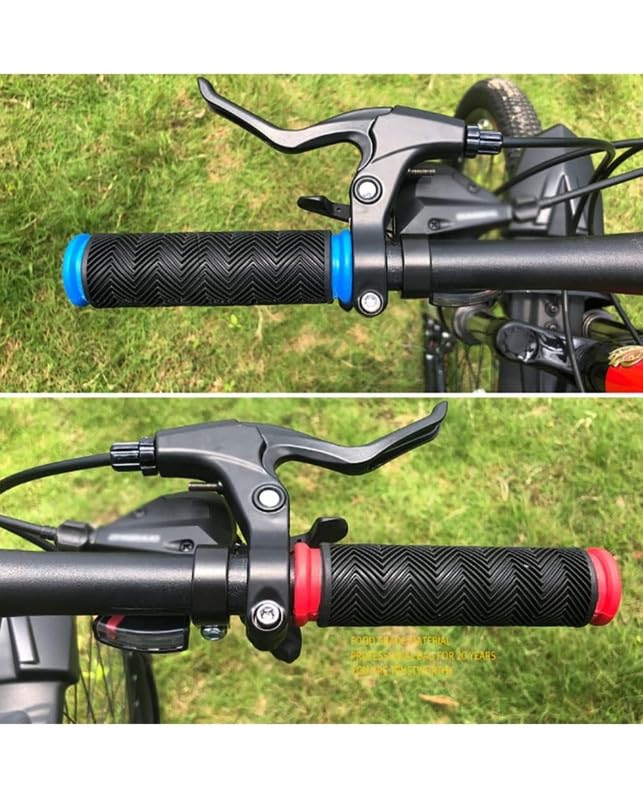 Image of Handle Grips with Taaassel Streamers for Girls Boys and Kids, Non-Slip Bicycle Handlebar Grips