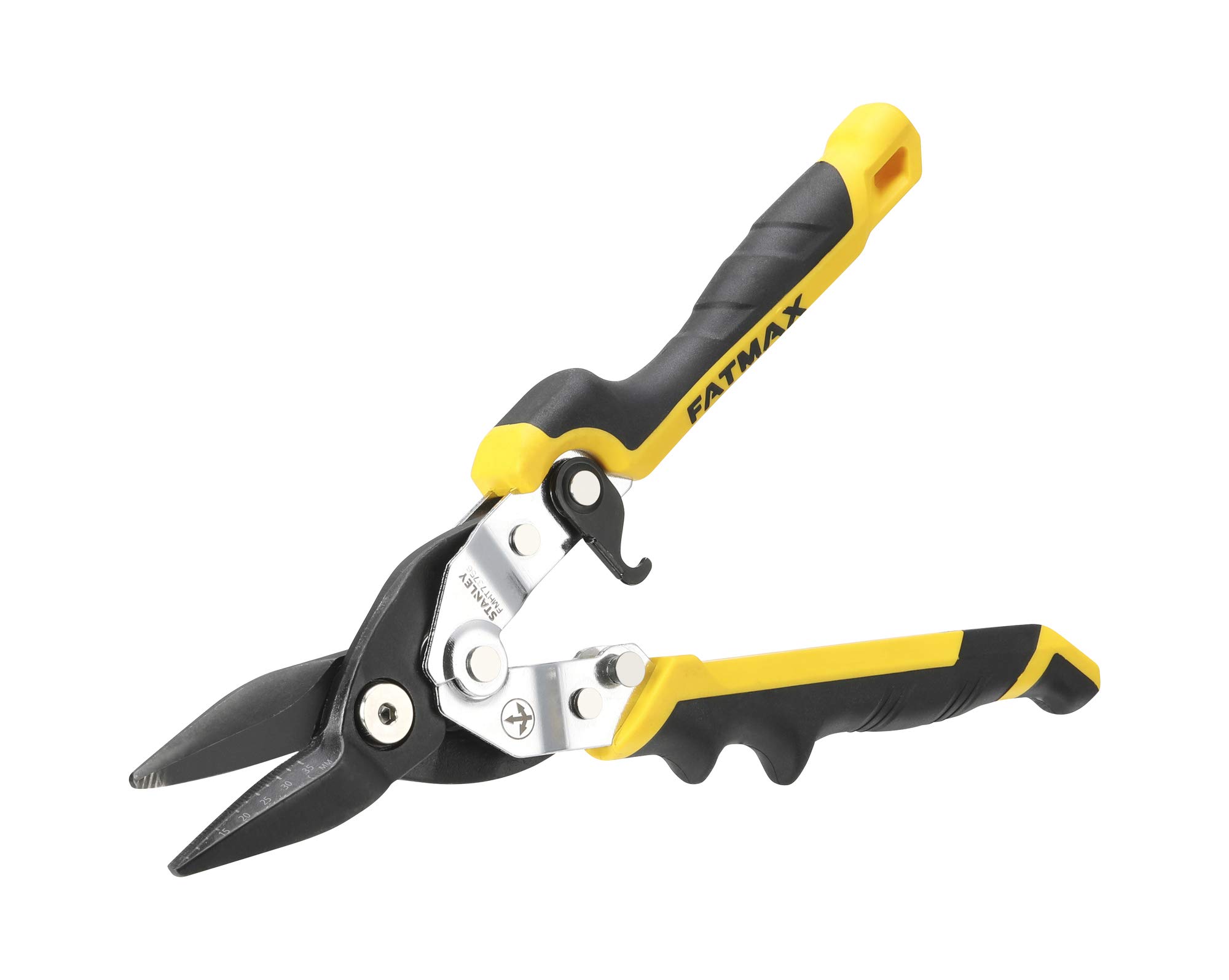 STANLEY FMHT73756-0 Cisailles Coupes Tôle Coupe droite FatMax Pro - ERGO, Gris