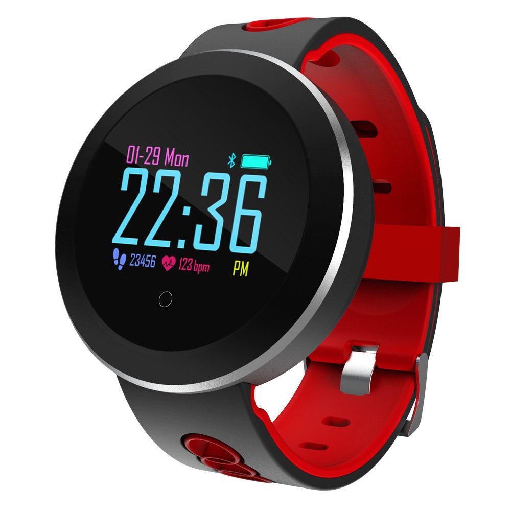 LINGKY Pulsera Activa Reloj Inteligente con Monitorización del Ritmo Cardíaco Y Presión Arterial Reloj Deportivo GPS Impermeable IP68 Monitorización del Ritmo Cardíaco Gimnasio Reloj Podómetro