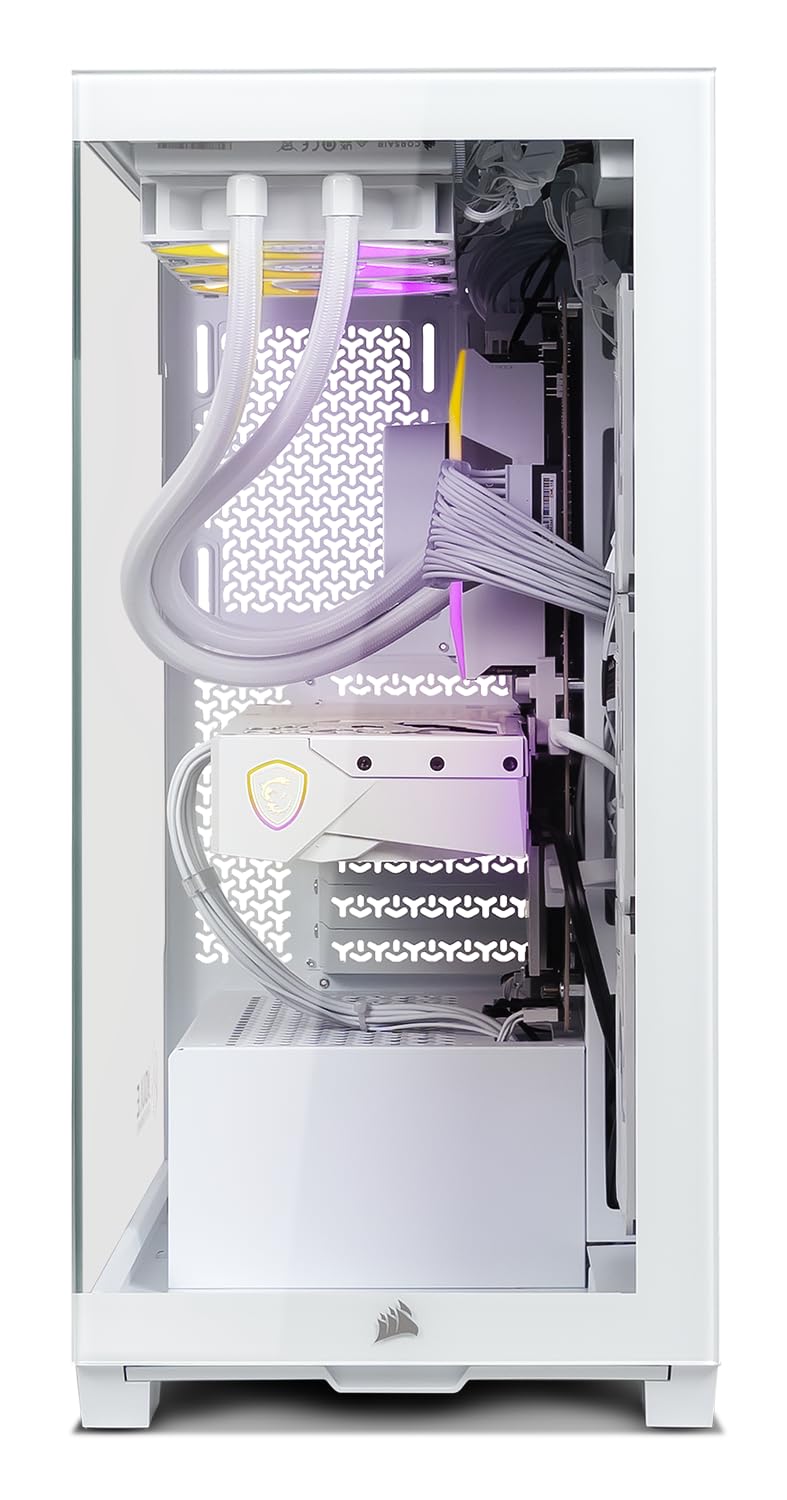 High End Gaming PC | AMD Ryzen 7 9800X3D | NVIDIA RTX 5080 16GB | 32GB DDR5 RAM | 2TB SSD | Windows 11 Pro | Wasserkühlung, WLAN, RGB | Computer für 4K Gamer & Streaming