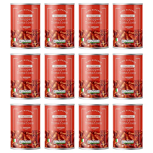 by Amazon Italian Chopped Tomatoes 400g Pack of 12