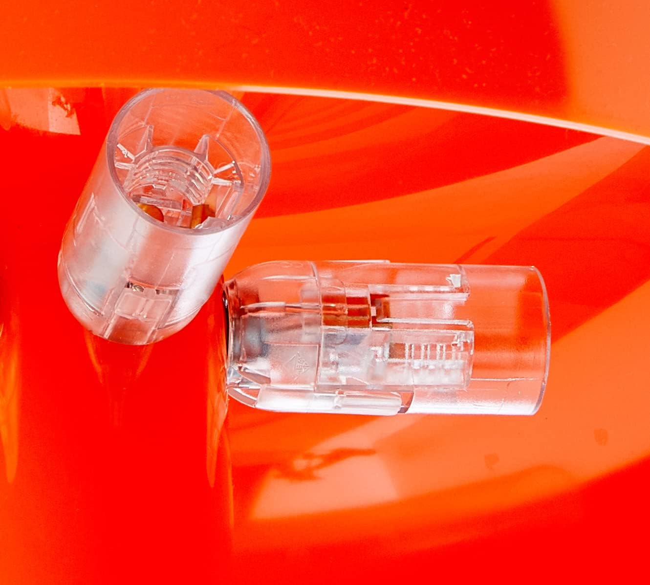 Artemide Nessino Lamp E14 25W Orange Polycarbonate