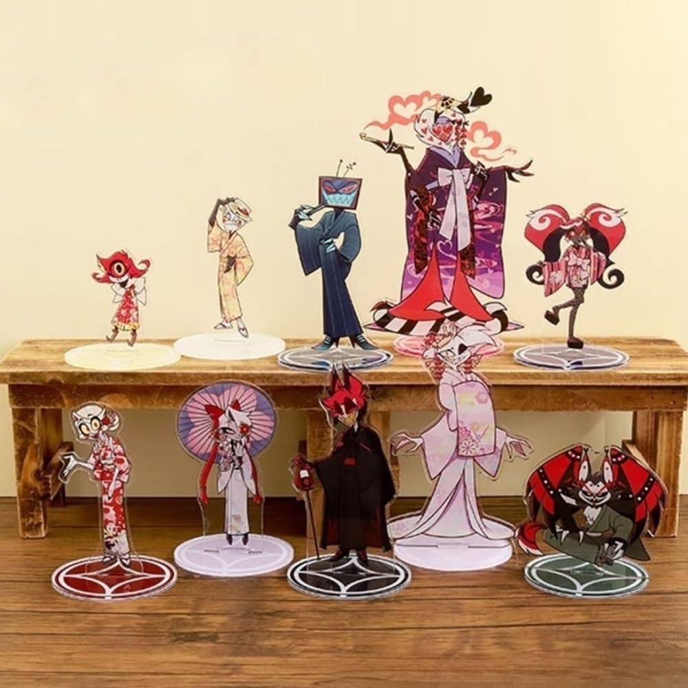 Amazon.co.jp: ハズビン ホテル アクリルスタンド 10cm 着物