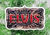 Elvis The King of Rock and Roll Christmas Ornament (E15)