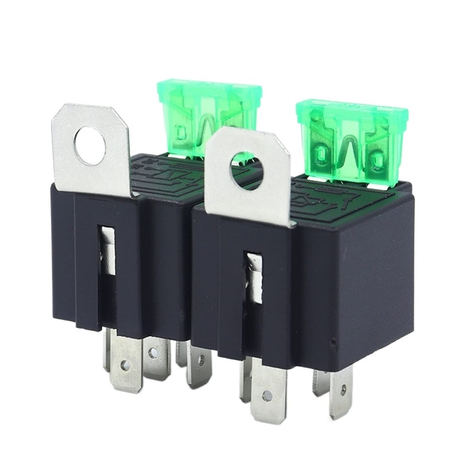 Accessoires électroniques 1 PC avec fusible relais 30A12V24V4 broches 5 broches relais automobile Pièces électroniques (Size : 24V 5P)