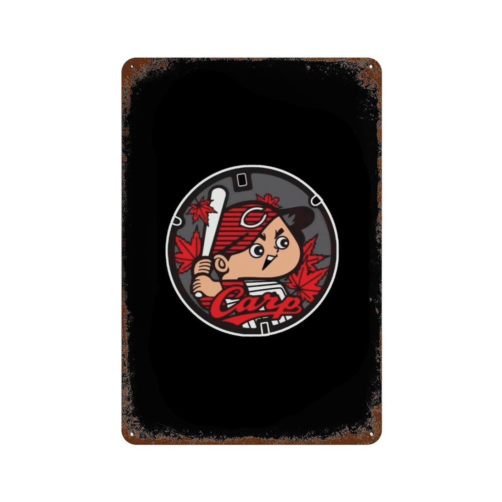 Amazon.co.jp: ブリキ看板 広島-東洋カープ 金属ポスター メタル