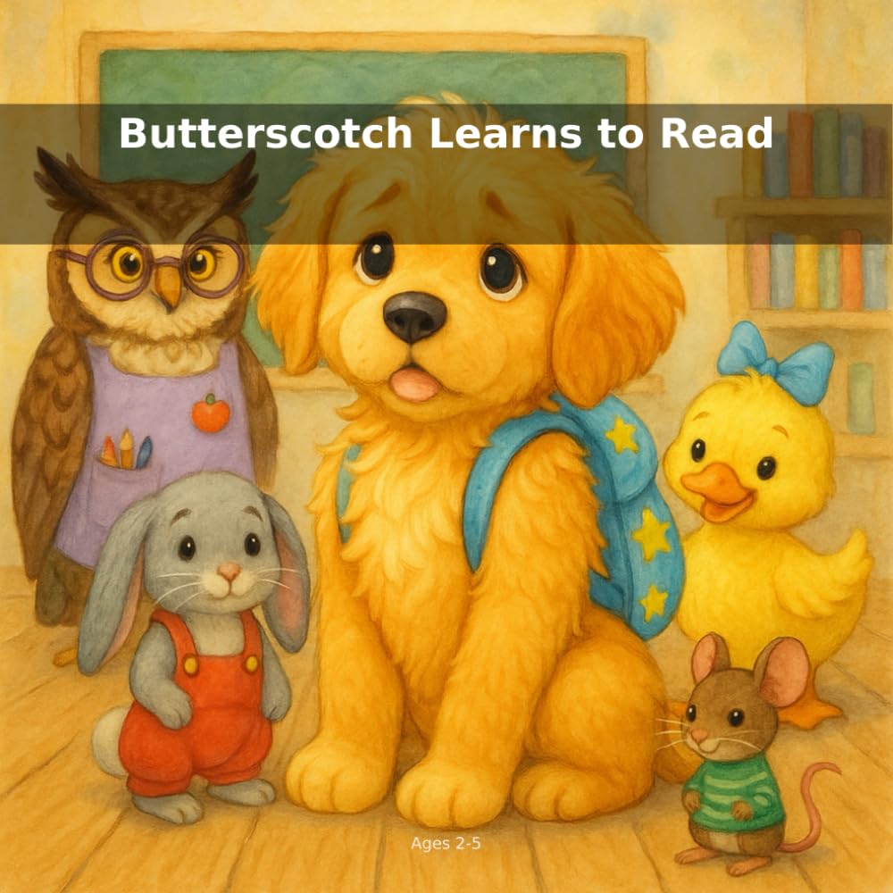 Butterscotch Learns to Read: A Story About Being Brave with Words