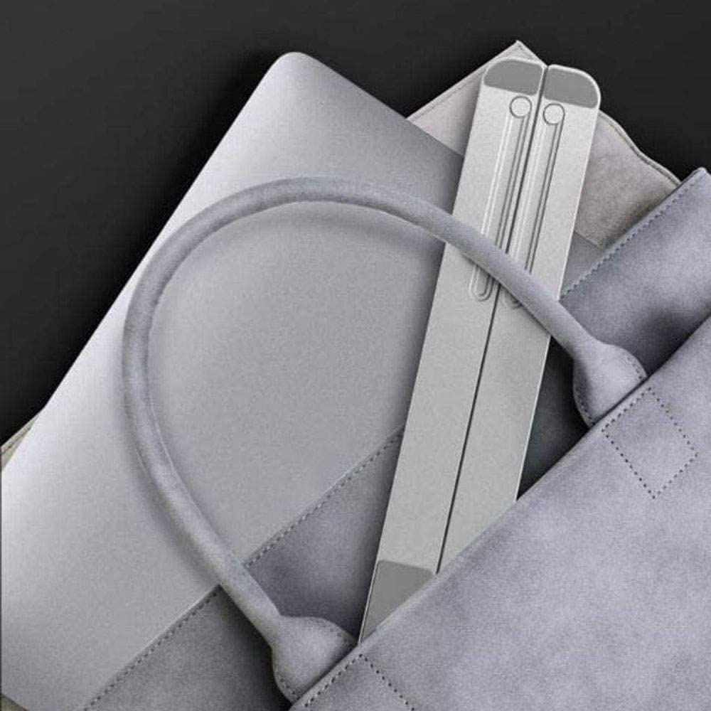 Supporto per Laptop, dissipazione del Calore Cavo, Supporto per Notebook Multifunzione Multifunzione ventilato Portatile Pieghevole, Si Adatta Fino a 17in Laptop