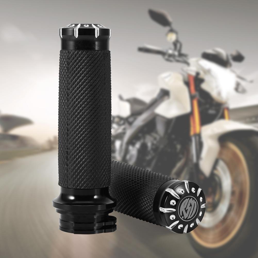 Moto Manubrio, 1 Pz 7/8 "25mm Universale Antiscivolo Moto Manubrio Manopole End Thruster Grip per Dirt Bike Dirt Bike Motocross