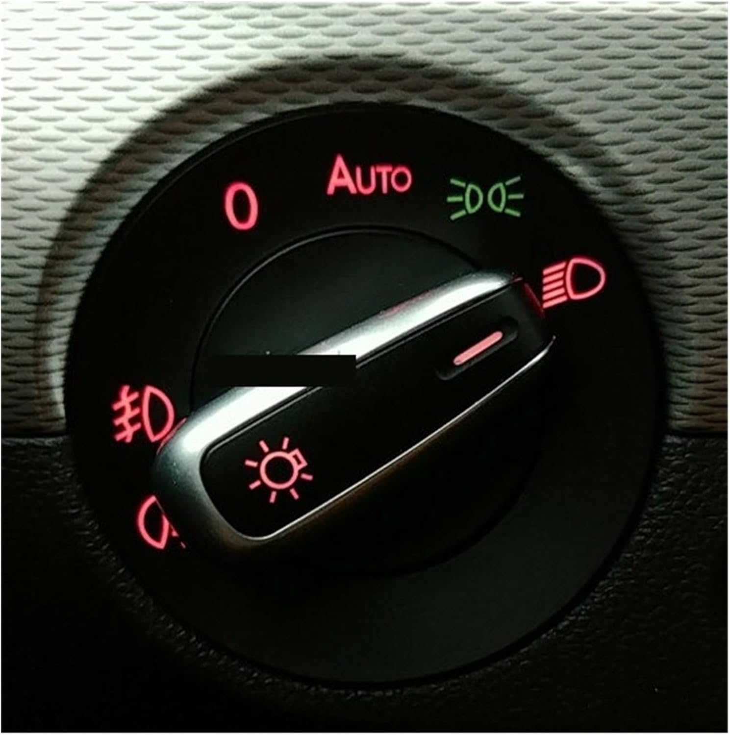 Car headlight switch 5ND941431A MK5 MK6, Car Accessories Chrome Headlight Control Switch Fog Light Knob