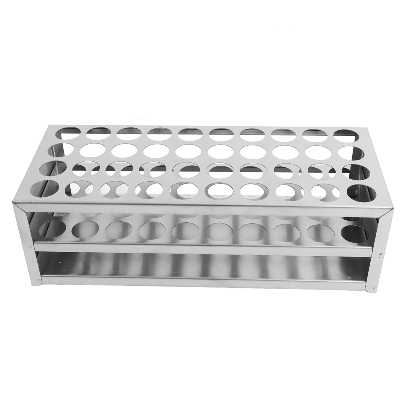 Mobestech 3stücke Reagenzglasgestell Aus Edelstahl Stabiler Test Tube Rack Für Laborversuche Vielseitiger Für Rohre Bis Leicht Und Tragbar Hitzebeständig Und Pflegeleicht