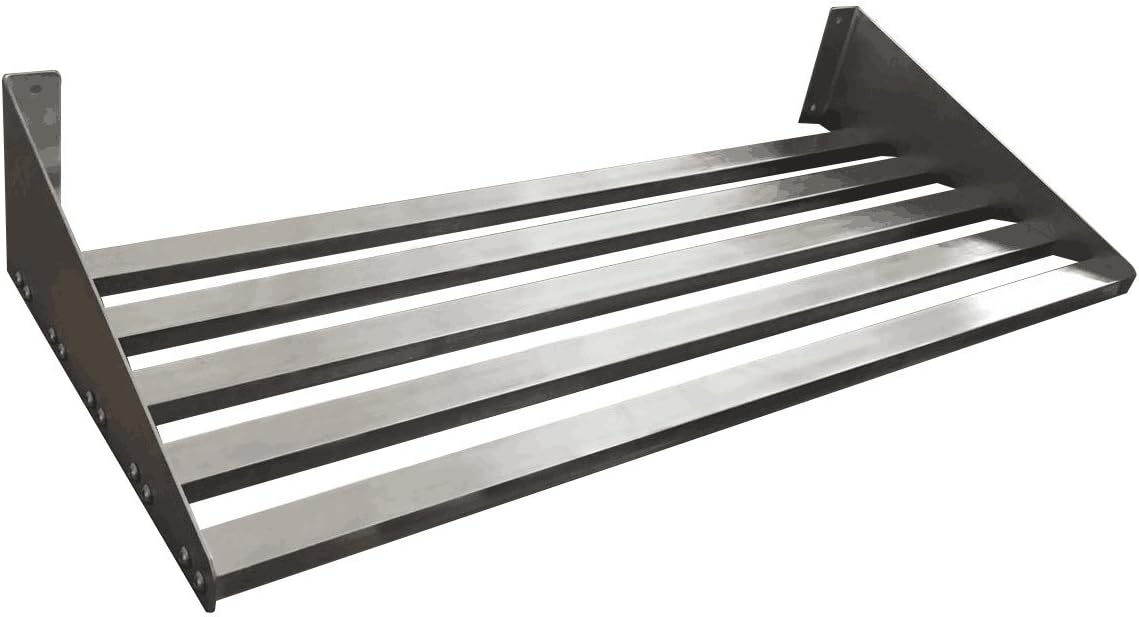 Mecete 304 Stainless Steel Standard Wall Shelf, Cookware