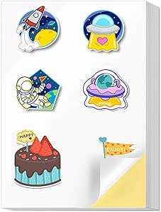 Papier Transfert Chaleur Jet D'encre - 100 Feuilles - Clair Et Foncé - Format Lettre