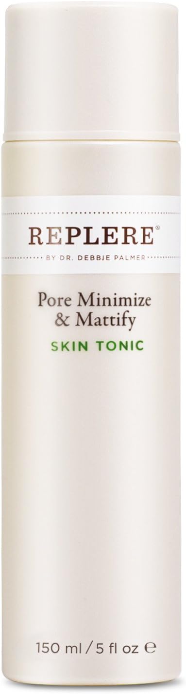 Replere Pore Minimize & Mattify Skin Tonic – Facial Toner for Women with Glycolic, Salicylic & Azelaic Acids, Coffea Arabica & Green Tea – Pore Perfecting Face Toner & Exfoliant (5 fl oz)
