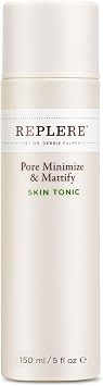 Replere Pore Minimize & Mattify Skin Tonic Facial Toner for Women with Glycolic, Salicylic & Azelaic Acids, Coffea Arabica & Green Tea Pore Perfecting Face Toner & Exfoliant 5 fl oz