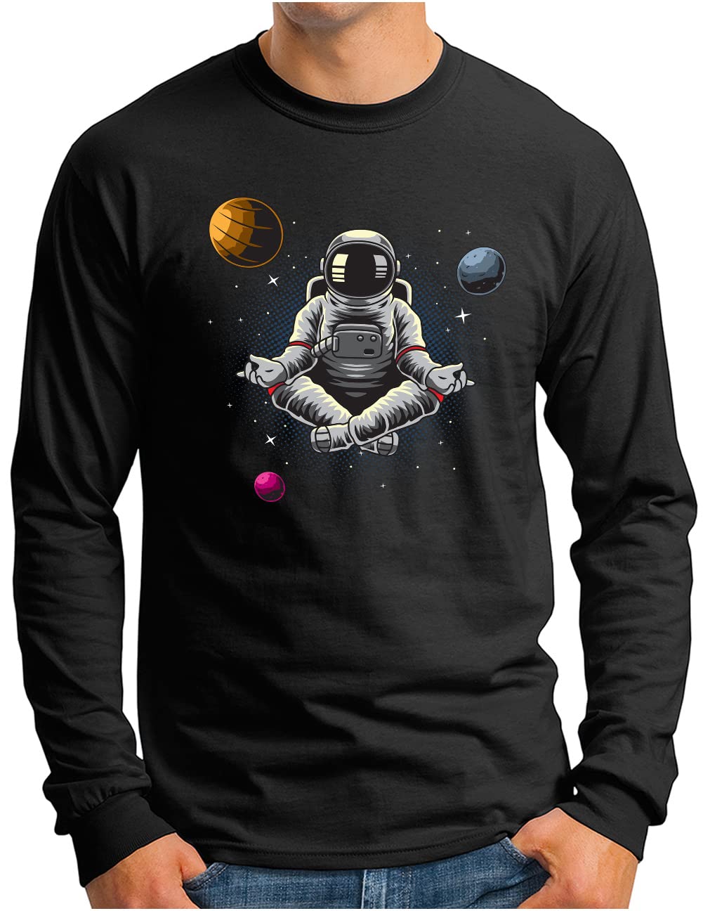 T-shirt astronaute univers pour reconnecter avec l'infini - 7