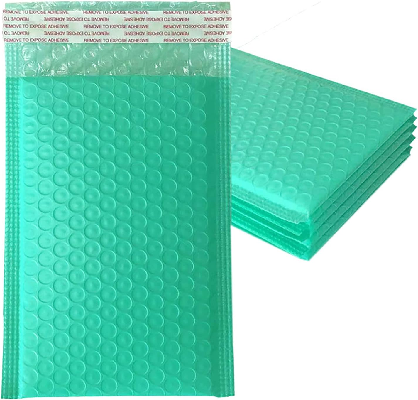 Small Poly Bubble Lined Mailers Padded 24 Pack 5x7 Inches 4 Colors (Pink Green Black Light Pink) Shipping Envelopes Self Seal Mailer Waterproof, Shockproof and Dustproof (4 color - 5x7 Inches-24pcs) - Image 2