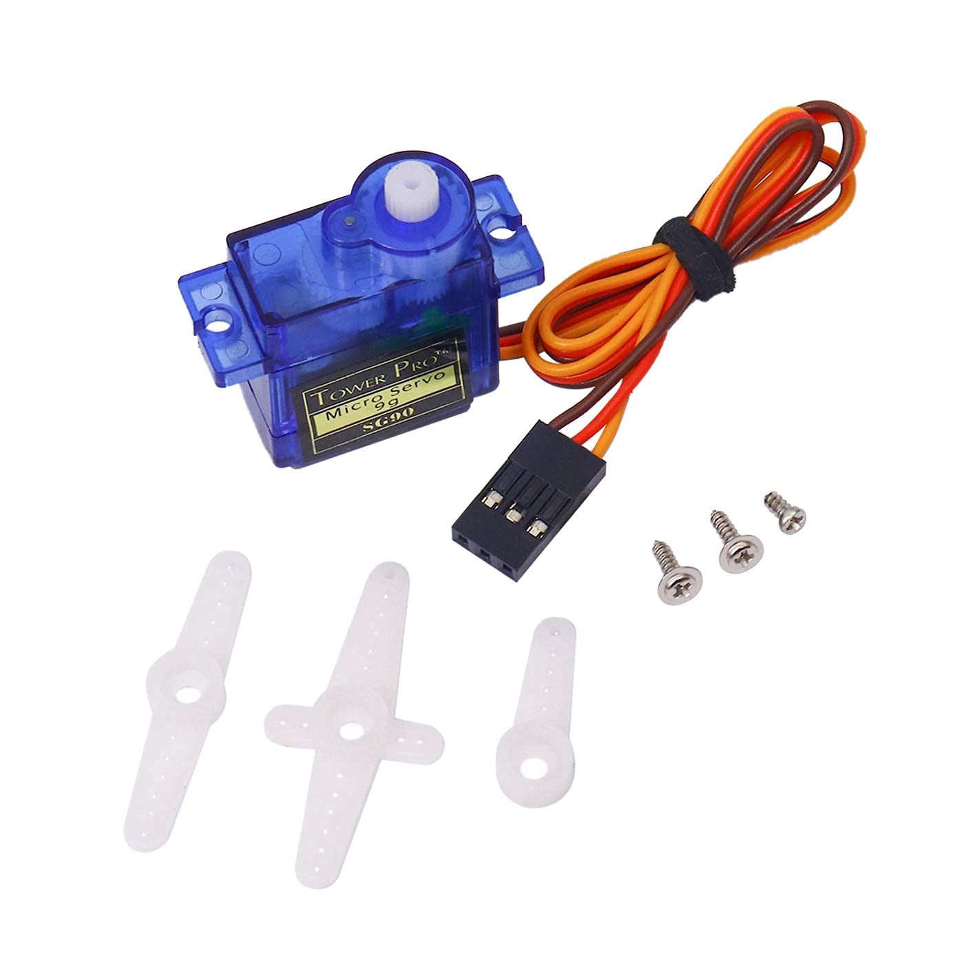 SP Electron SG90 Micro Digital Servo Motor 9G for RC Helicopter Airplane Boat Robot Controls (Pack of 1)-image-10