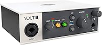 Universal Audio Volt 1 USB Audio Interface: Vintage Mic Preamp, 24-bit/192kHz Studio Recording for Mac/PC/iPad