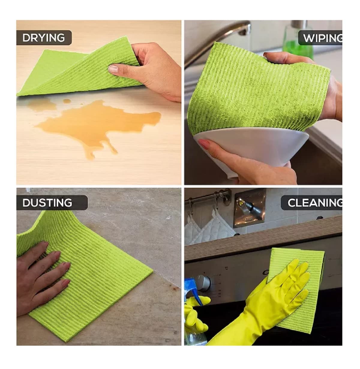 Winberg Home clenaing Combo Pack Jhadu/Broom/Brush/Rope/loofah/Wiper/Duster HC010 1