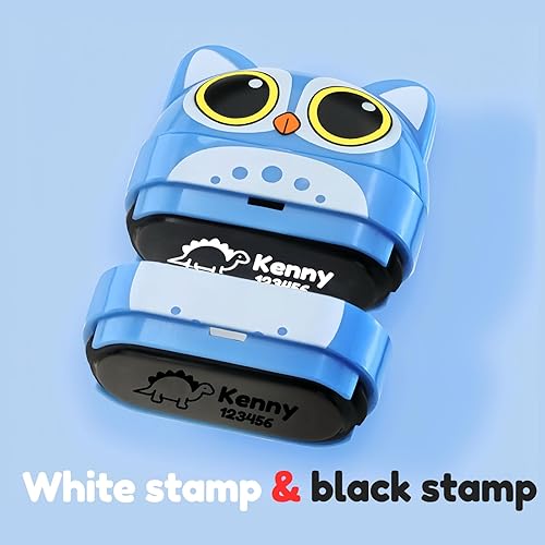 Miniatura 3 de Sello con nombre para ropa de niños, sello con nombre para ropa de niños, (hamburguesa), AA002