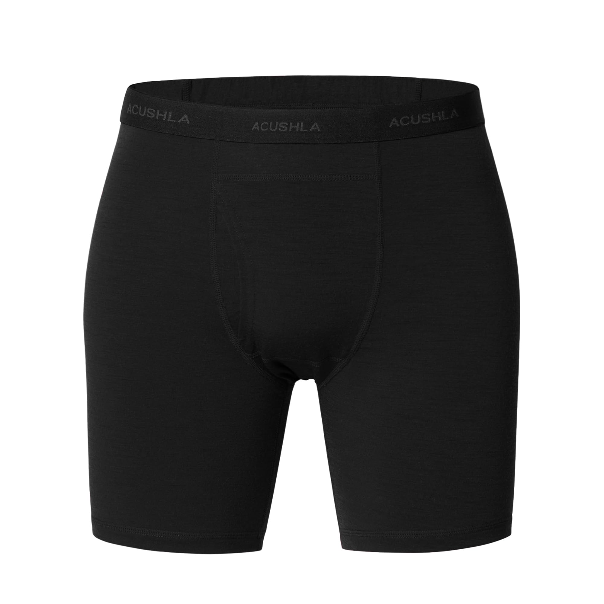 ACUSHLA Merino Wool Boxer Briefs for Men, Breathable Base Layer Underwear