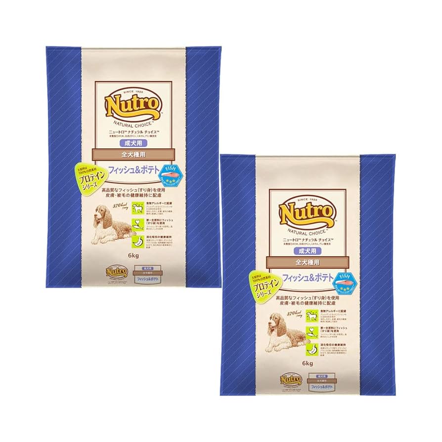 ニュートロ ナチュラルチョイス フィッシュ＆ポテト 全犬種用 成犬用 ＊6kg Amazon.co.jp: ニュートロ ナチュラルチョイス フィッシュ