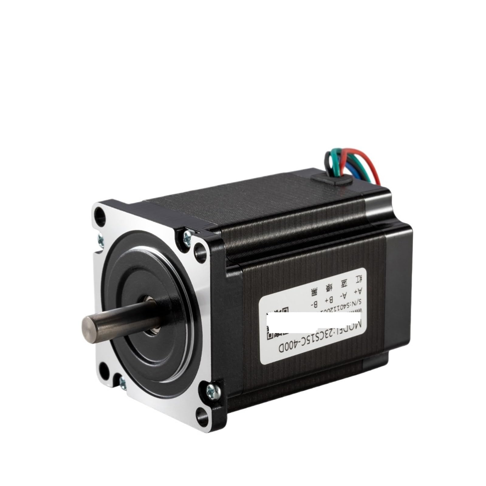 MUYTQAERG Stepper Motor 23CS15C-400D Nema23 2 Shaft 76mm 0.15N.m 4.0A Phase 4-Lead Cable