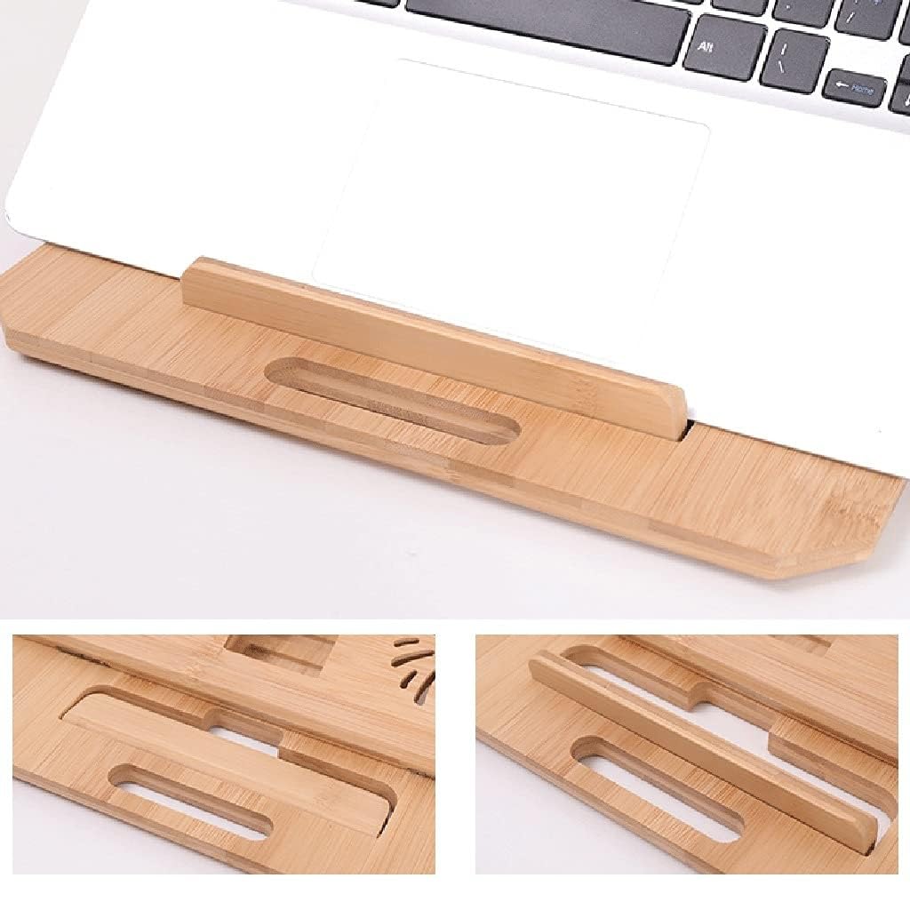 raffreddatore notebook ventole per pc portatile Raffreddamento per laptop da gioco Dispositivo di raffreddamento per notebook regolabile Dispositivo di raffreddamento per notebook in bambù