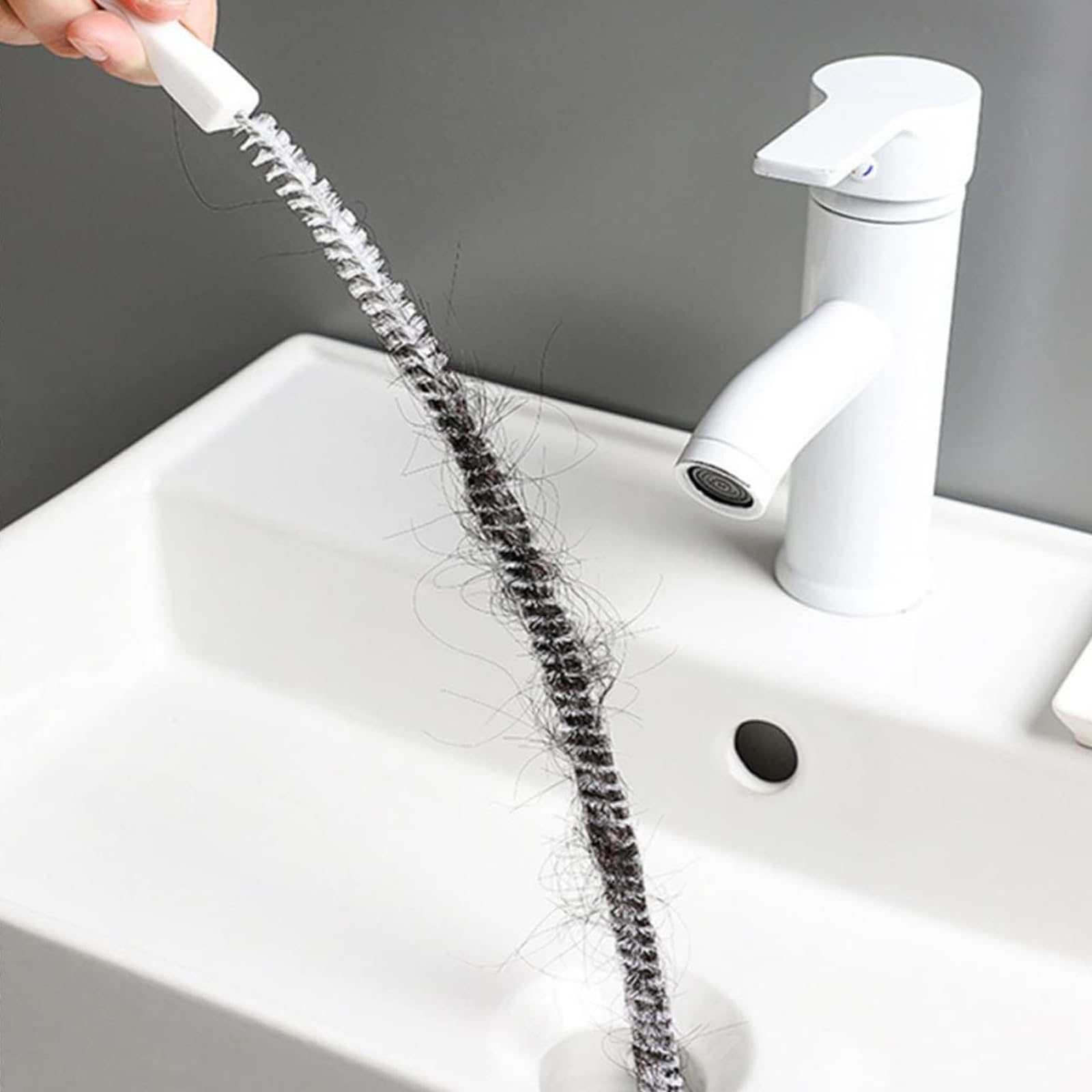 HOTUT Stura lavandini e Scarichi,5 Pezzi 82cm Flessibile Spazzola Pulizia per Tubature,Pulizia Scarico Lavandino,Stura Tubi di Scaricoper Cucina Bagno Fognature HOTUT Stura lavandini e Scarichi,5 Pezzi 82cm Flessibile Spazzola Pulizia per Tubature,Pulizia Scarico Lavandino,Stura Tubi di Scaricoper Cucina Bagno Fognature