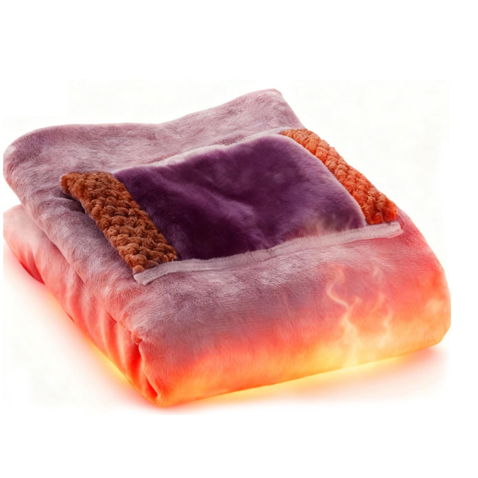 Electric Heated Throw Blanket, Fleece Electric Blanket,So...