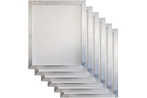 YLZ Aluminum Silk Screen Printing Screens 16x20 Inch - 160 Mesh (6 PC)