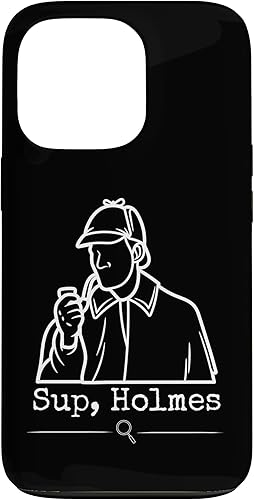 Vista 19 de iPhone 11 Sup, Holmes - Divertida funda de Sherlock Holmes