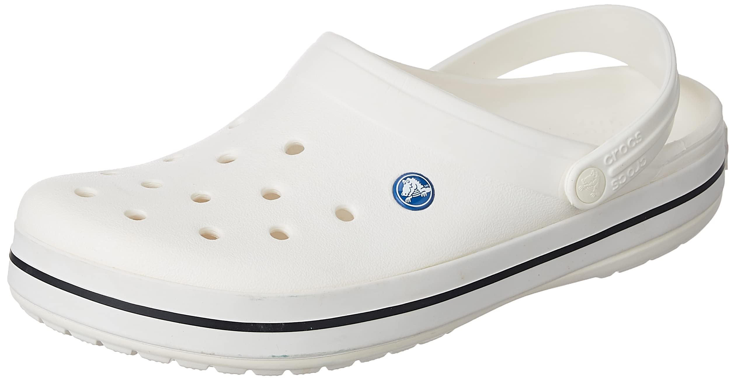 Unisex Adult Crocband Clog 11016-100 White M8W10