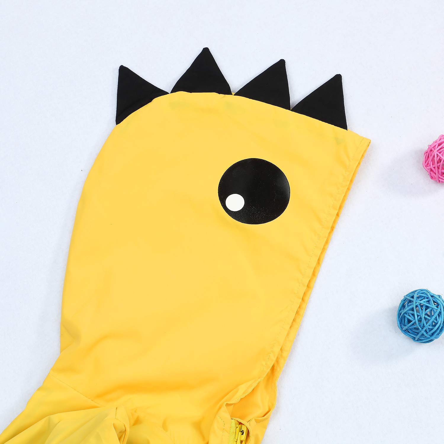 Chubasquero con capucha para niños y niñas - - 120 cm (5 años)