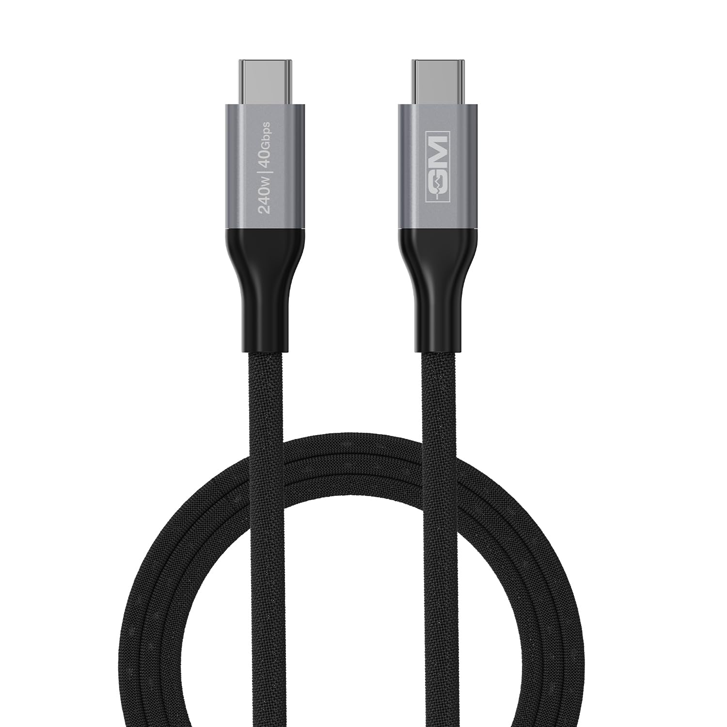 GM G+ USB 4 Gen-III 240W Type-C to Type-C Cable (1.8M) | 40Gbps Data Transfer | 8K Display Support | PD 3.1 Fast Charging | Nylon Braided,Tangle-Free,Durable Cable for Laptops,Tablets & Smartphones-image-35