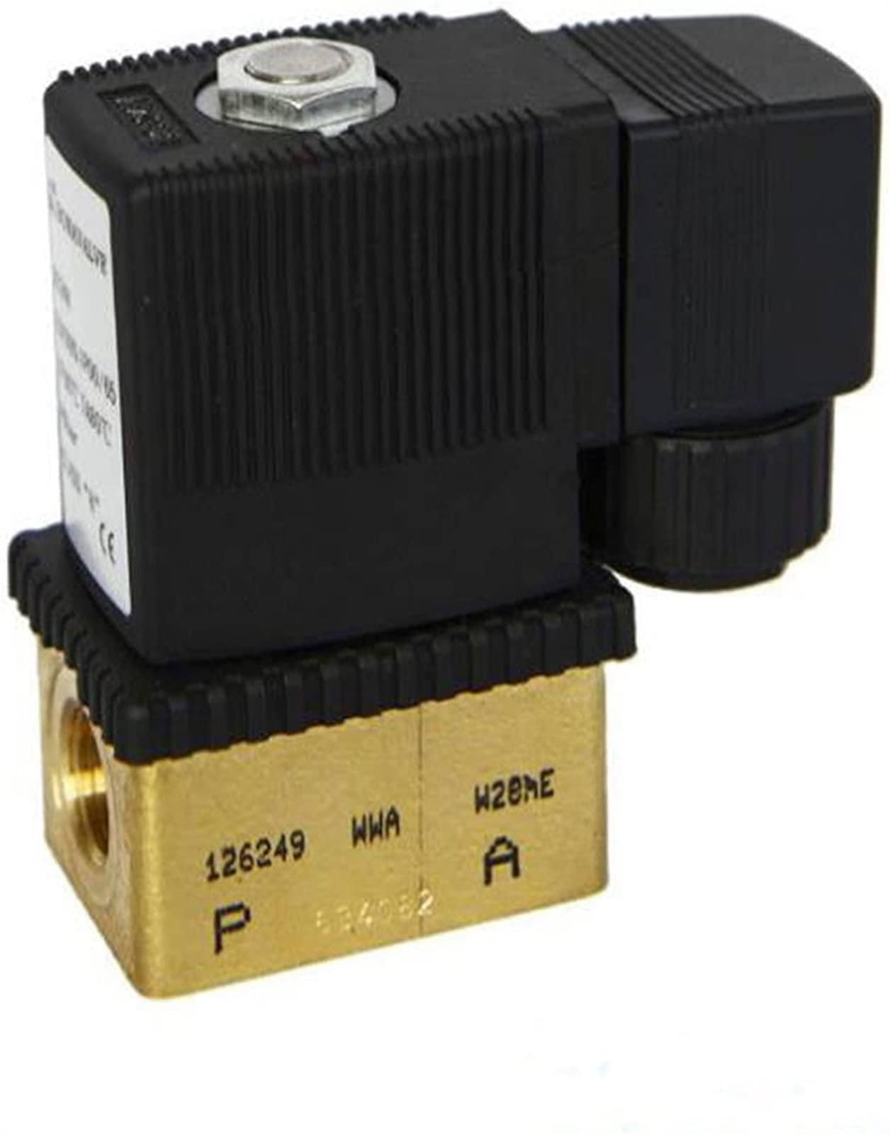 HDPHCRIUN Two-Way Direct Acting Plunger Solenoid Valve G1/4inch AC220V AC110V DC24V AC24V Useful(5V)