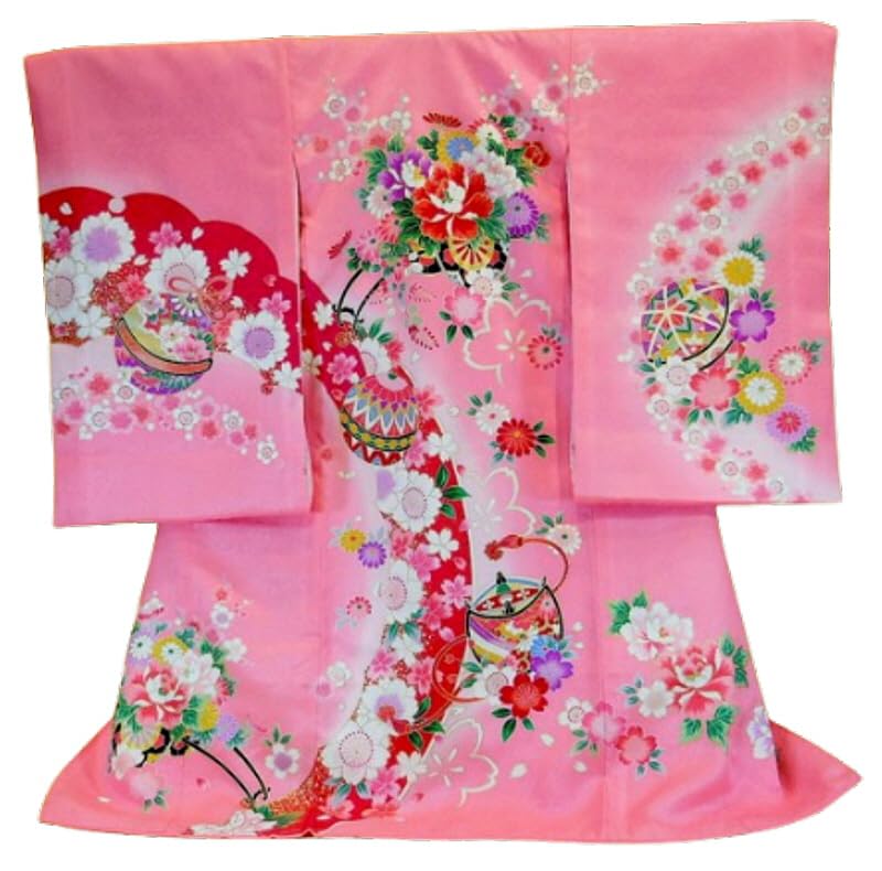 Amazon.co.jp: [京の呉服や かつおか] 【正絹】 お宮参り着物
