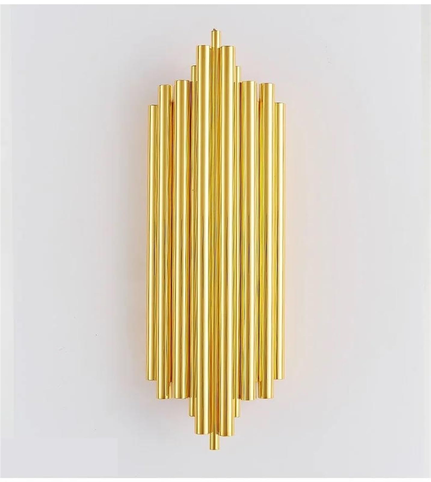 VDOQTLJT Wall Light Postmodern Copper for Living Room Dining Hall Stair Lamp Indoor Golden Decorative Sconce Bedside Battery Lights(A)