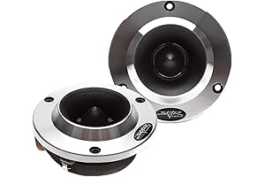 Skar Audio VX200-ST High Compression Aluminum Bullet Tweeters: Immersive Audio Experience